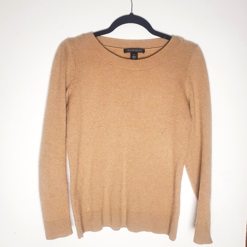 Beige Avellini Cashmere Sweater size Medium